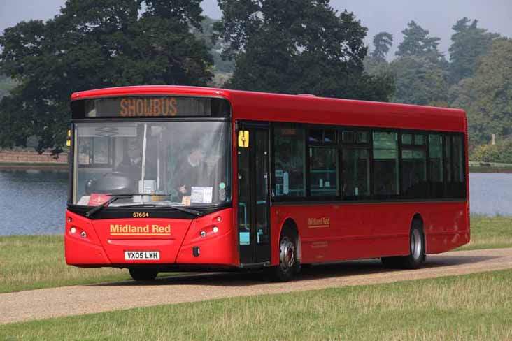 First Midland Red Alexander Dennis Enviro300 67664